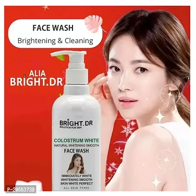 Korean Beauty Dr Colostrum face wash, Korean milk White Body Bath Helps Whiten Skin (300Ml) Made In Korea Milk Base Orignal Brand Face wash Pack of 1-thumb4