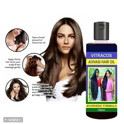 Advanced Hair Oil-Hair Growth Oil-Reduces Hair Fall- With Natural Oil, Onion Extracts- 100 Ml