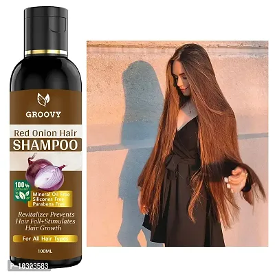 Red Onion Black Seed Shampoo -With Hair Shampoo 100 Ml-thumb0