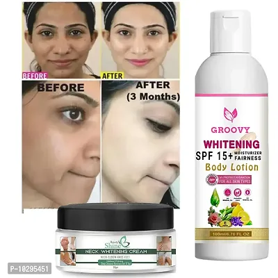 Smooth Charming Lotion With Aloe Vera And Olive Butter 100Ml With Whitening Cream-thumb0