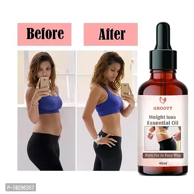 Massage Oil- Helps In Anti-Cellulite, Toning, Slimming And Weight Loss Natural Essential Oils Infused, Ayurvedic-thumb0