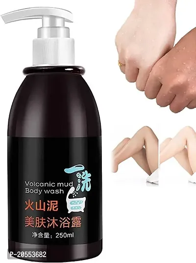 KOREAN Volcanic Mud Body Wash Whitening Shower Gel (300 ml)-thumb3