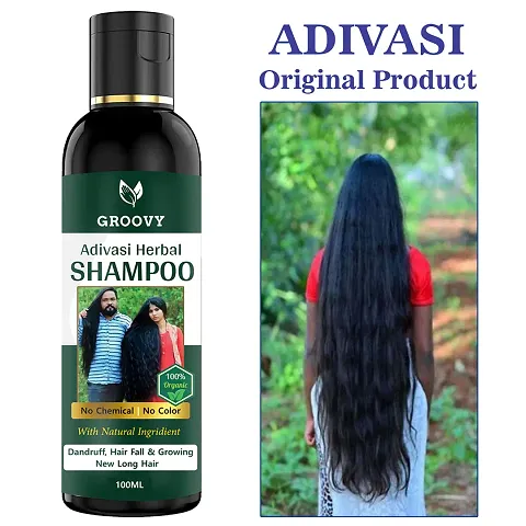 Groovy Adivasi Herbal Shampoo