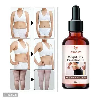 Organics Herbal Fat Burner Fat Loss Fat Go Slimming Weight Loss Body Fitness Oil Shape Up Slimming Oil For Stomach, Hips And Thigh-thumb0