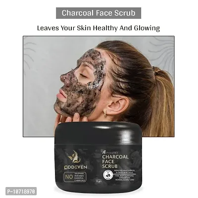 Trendy Charcoal Face Scrub With Lemongrass And Eucalyptus Essential Oils Scrub-thumb0