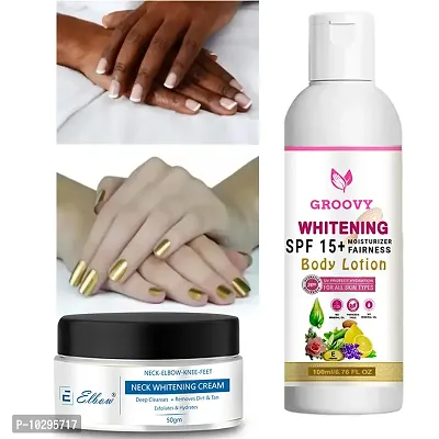Ayurvedic Doodh Kesar Body Lotion With Whitening Cream-thumb0
