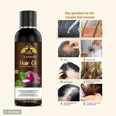 Onion Oil For Hair Regrowth And Hair Fall Control Hair Oil - 50Ml-thumb0