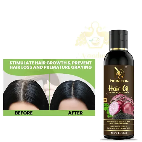 Natural Onion Hair Oil For Hair Growth