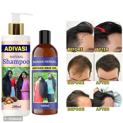 Neelambari Hair Care Hair Growth Shampoo With Oil 200Ml+100 ml Pack Of 2