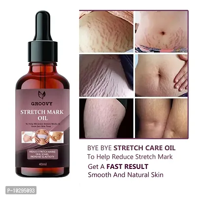 Ayurvedic Body Massage Bio Oil For Stretch Marks, Oil For Scar Removal, Aging And Wrinkled Skin 40 Ml