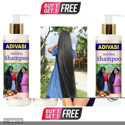 Brungamalaka Herbal Hair Shampoo Natural Organic Hair Growth Shampoo For Men And Women - 200 Mlbuy 1 Get 1 Free