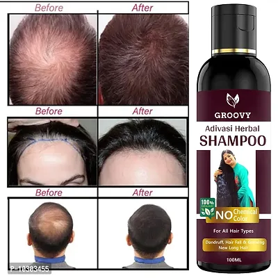 Neelambari Kasturi Herbal Hair Shampoo For Hair Regrowth And Hair Fall Control Shampoo 100 ml-thumb0