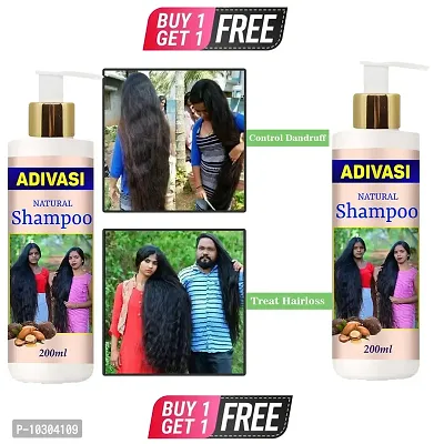 Neelambari Premium Quality Of Hair Medicine For Hair Growth Anti Dandruff Prevent Hair Fall Shampoo - 200 Mlbuy 1 Get 1 Free