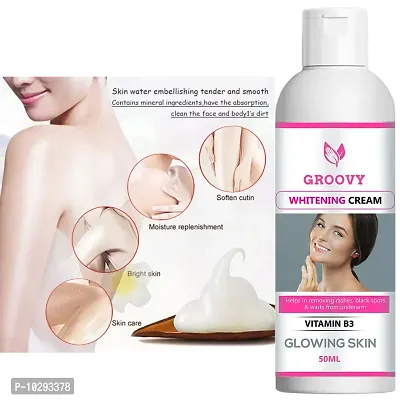 Body LotiSkin Lighten And Brightening Cream Whitening Cream Shields Your Skin From Hurtful Uv Beams Additionally For Glowing Skin With The Goodness Of 50Ml-thumb3