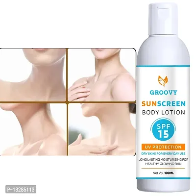 Skincare Must Have Sunscreen Body Lotion for Women-thumb0