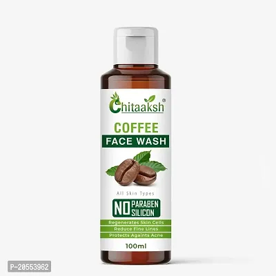 Coffee Face Wash For Glowing Skin for Men,Women| Long Lasting Refreshment, Deep Cleanser, Blackheads Removal, Acne Treatment| Paraben  Sulphate Free| 100ml-thumb0