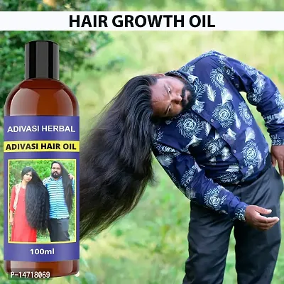 Adivasi neelambari Premium quality hair medicine oil for hair Regrowth - hair fall control - 100 ml Hair Oil  (100 ml)-thumb0