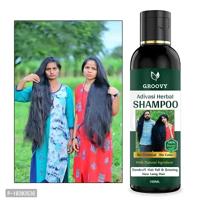 Neelambari Herbal Shampoo For Dandruff Control, Hair Regrowth And Hair Fall Control Shampoo - 100 Ml-thumb2