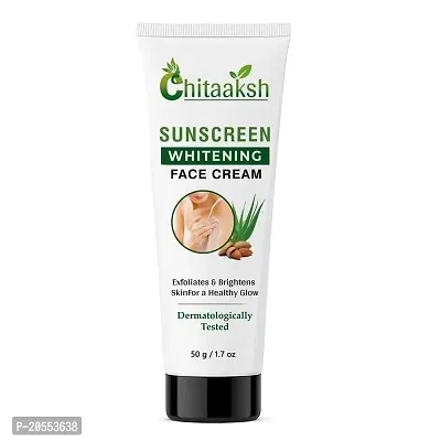 Ultra Light Indian Sunscreen Cream with Carrot Seed, Turmeric and SPF 50 PA+++ (50gm)