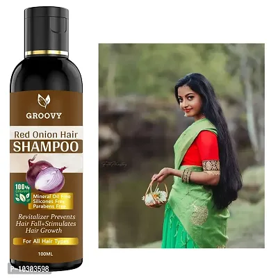 Onion Hair Shampoo With Black Seed Shampoo Extracts - Controls Hair Fall 100 ml Hair Shampoo 100 Ml