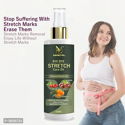 Nainital Stretch Marks Oil To Minimize Stretch Marks And Even Out Skin Tone-100Ml 100 Ml