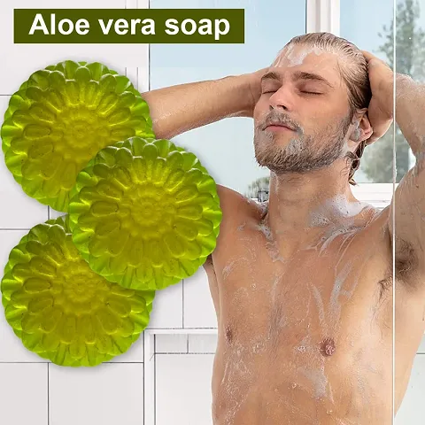 Revitalizing Aloe Vera Soap For Dull Skin-100 Grams Each Multipack