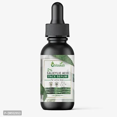 2% Salicylic Acid Face Serum for Acne Marks, Blemishes  Oil Balancing with Zinc | Skin Clarifying Anti Acne Serum for Oily  Acne Prone Skin | 30ml