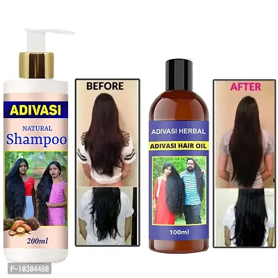 Ayurvedic Products Nunar Kesh Growth Nelambari Maharishi Bringaraj Kasturi Sanjivani Mysore Omkar Shiv Shakti Shampoo With Oil 200Ml+100 ml Pack Of 2-thumb0