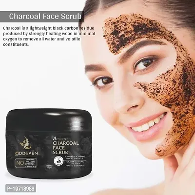 Trendy Activated Charcoal Face Scrub