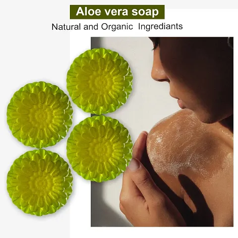 Revitalizing Aloe Vera Soap For Dull Skin-100 Grams Each Multipack