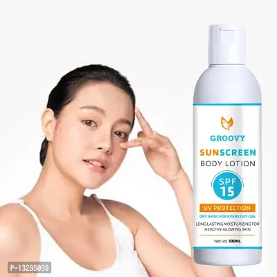 Lightweight and Non Greasy Sunscreen Body Lotion for Comfortable Wear-thumb0