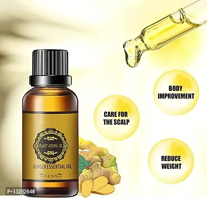 Ginger Essential Oil Ginger Oil Fat Loss Slimming Fat Burner Oil For Fat Loss Fat Burner Weight Loss Massage Oil-thumb3