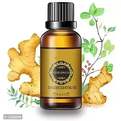 Ginger Essential Oil Ginger Oil Fat Loss Slimming Fat Burner Oil For Fat Loss Fat Burner Weight Loss Massage Oil-thumb0