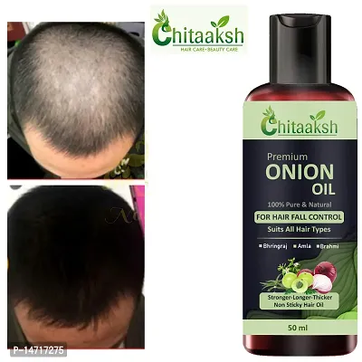 Onion Herbal Hair Oil for Anti Hair Fall | 50 ML | Pack of 1 for man and woman.