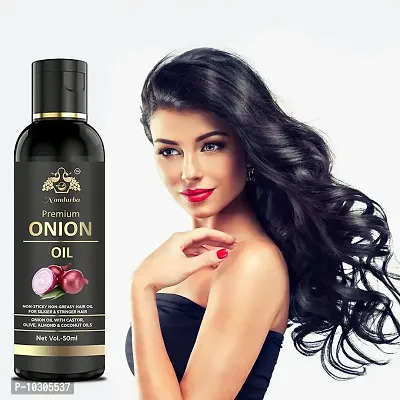 Oilanic Onion Herbal Oil - For Hair Growth And Anti Hair Fall Combo Bottles Of 50 Ml