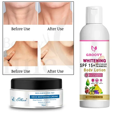 Premium Quality Body Lotion With Whitening Cream Combo