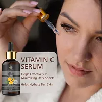 Vitamin-C Serum Pure Orange Extract With Ascorbic Acid And Hyaluronic Acid Skin Brightening And Glowing Serum For Face For Oily And Dry Skin  (45 Ml)-thumb3