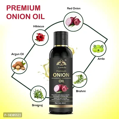Onion Hair Oil For Hair Regrowth And Hair Fall Control Hair Oil 50Ml