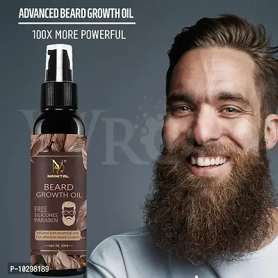 Nainital Best And Fast Beard Growth Oil 50 Ml Natural Oil Hair Oil- 50 ml