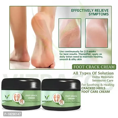 Foot Care Cream, Foot Cream, Foot Cream For Women, Foot Cream For Cracked Heels, Foot Cream For Dry Heels, Foot Cream For Dry Skin, Foot Cream For Cracked Feet, - 50 Grams Each, Pack Of 2