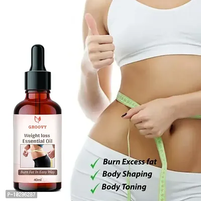 Fat Burning Oil,Slimming Oil, Fat Burner,Anti Cellulite And Skin Toning Slimming Oil For Stomach, Hips And Thigh Fat Loss-thumb0