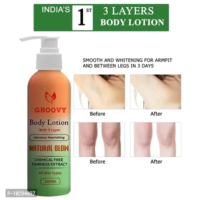 3 Layers Body Lotion Uva Uvb Protect Sunscreen Lotion- 100 Ml