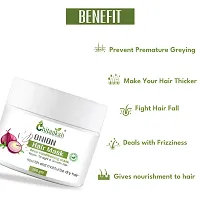 Protein Hair Mask For Hairfall Control, Frizzy Hair Cream, Color Damaged Hair Repair  Growth With Keratin, Biotin, Argan, Onion, Tea Tree  Coffee, 200 gm-thumb1