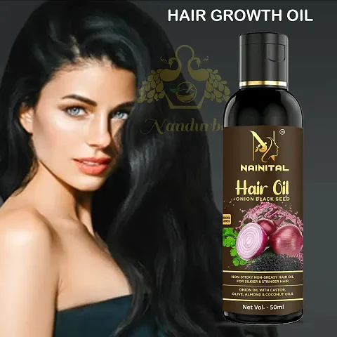 Natural Onion Hair Oil For Hair Growth