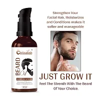 Chitaaksh Beard  Hair Growth Oil for thicker, longer beard | For patchy, uneven beard | Beard  Mustache Oil for fast beard growth | Natural Hair Oil 50ml-thumb4