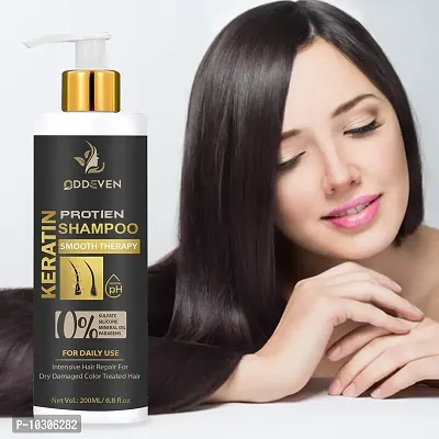 Keratin Shampoo For Hair Growth And Damage Control - 200 Ml