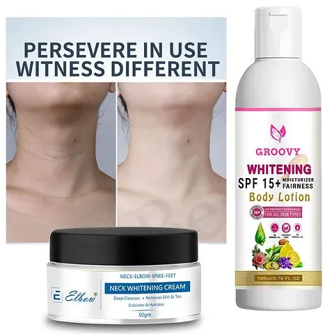 Premium Quality Body Lotion With Whitening Cream Combo