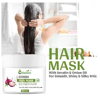 Protein Hair Mask For Hairfall Control, Frizzy Hair Cream, Color Damaged Hair Repair  Growth With Keratin, Biotin, Argan, Onion, Tea Tree  Coffee, 200 gm-thumb3