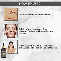 Vitamin-C Serum Pure Orange Extract With Ascorbic Acid And Hyaluronic Acid Skin Brightening And Glowing Serum For Face For Oily And Dry Skin  (45 Ml)-thumb2
