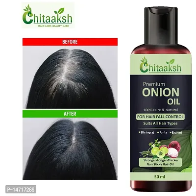 Onion  Rapid Hair Growth,Split Hair And Promotes Softer  shinier Hair 50ML for man and woman.-thumb0